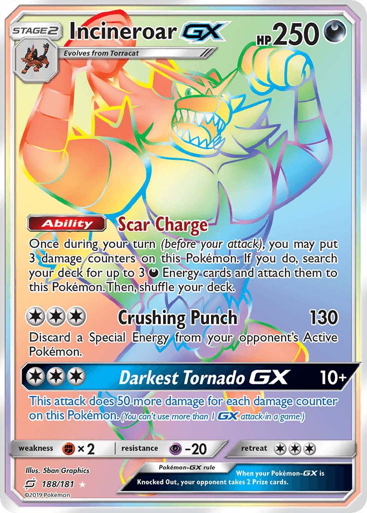 Incineroar-GX: Team Up