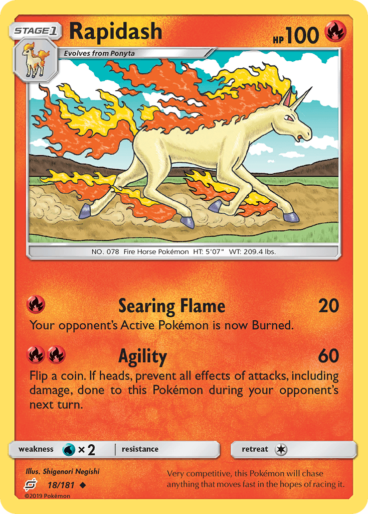 Rapidash: Team Up