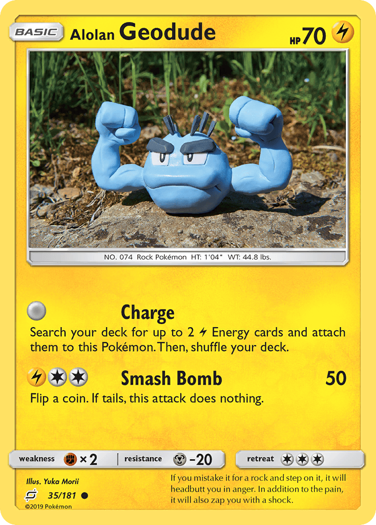 Alolan Geodude: Team Up