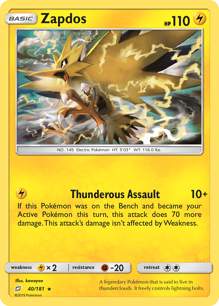 Zapdos: Team Up