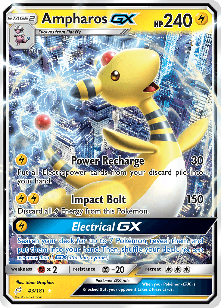 Ampharos-GX: Team Up