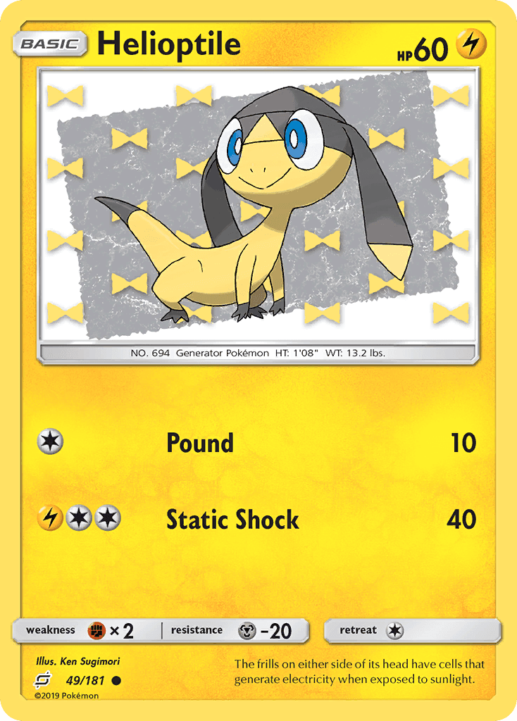 Helioptile: Team Up