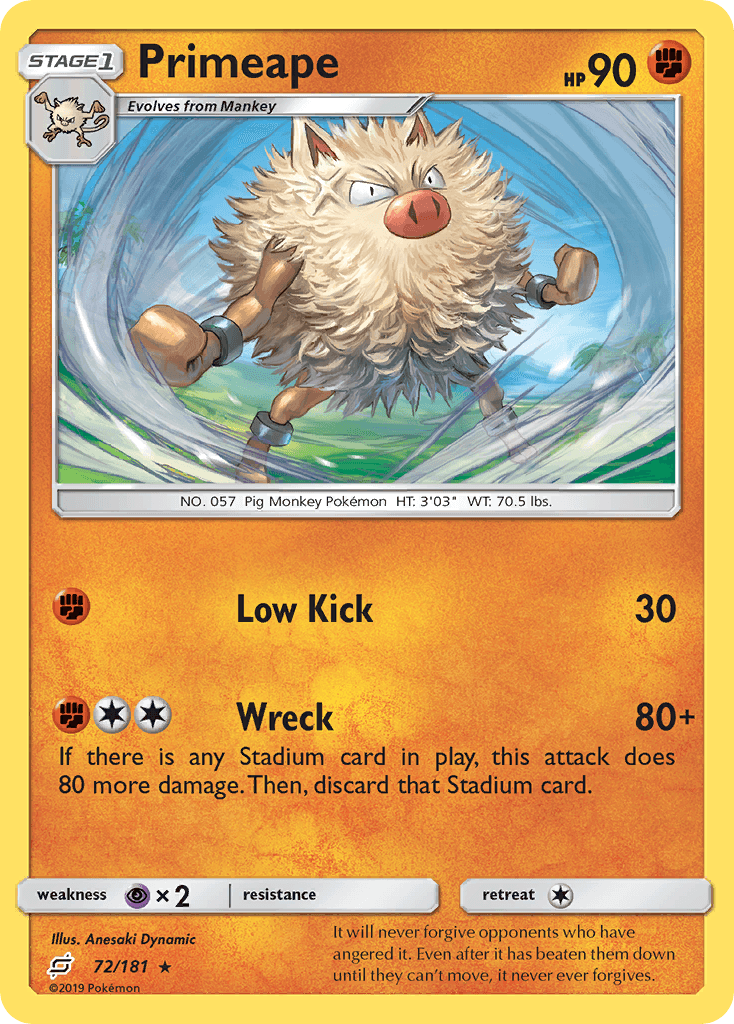 Primeape: Team Up