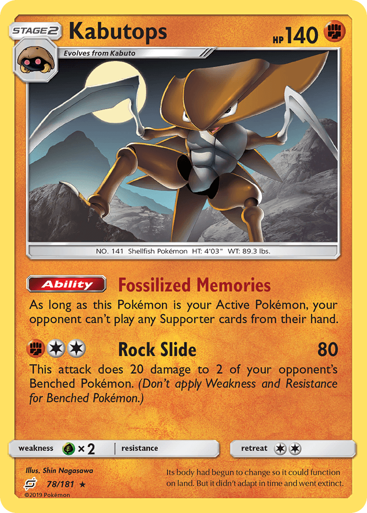 Kabutops: Team Up
