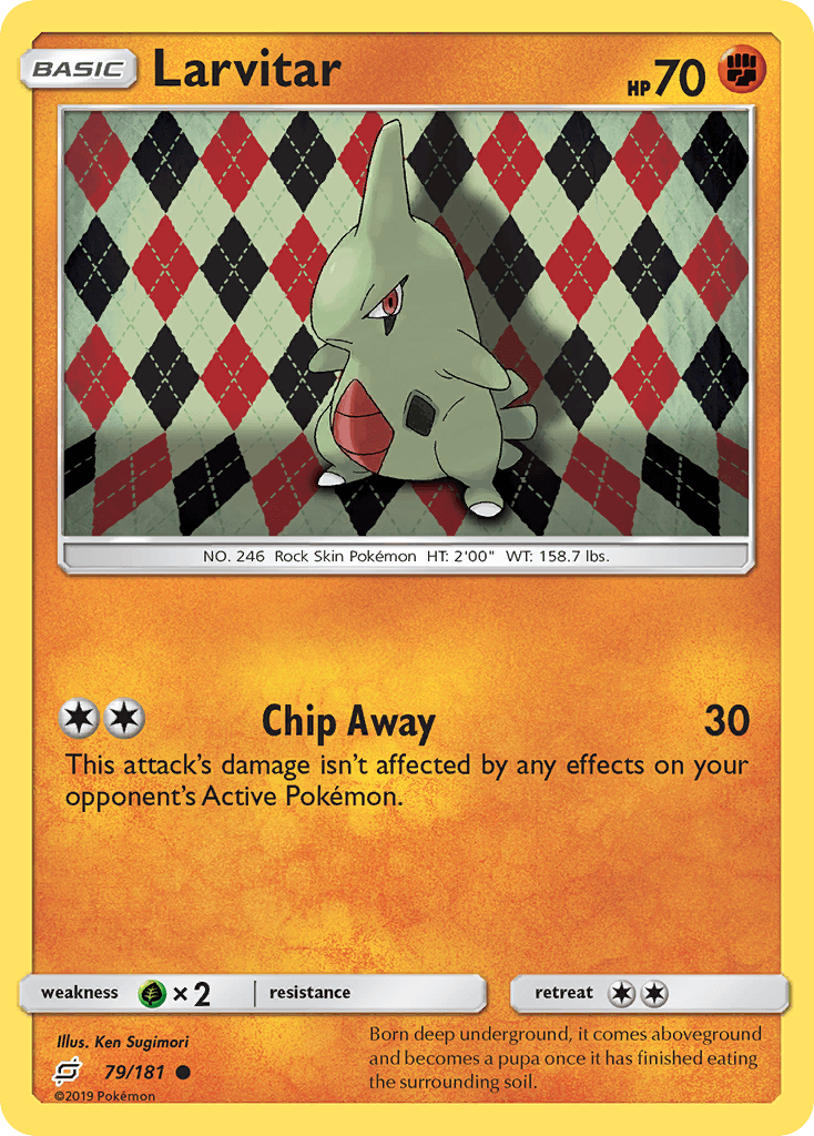 Larvitar: Team Up
