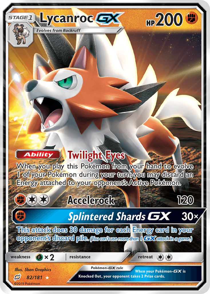 Lycanroc-GX: Team Up