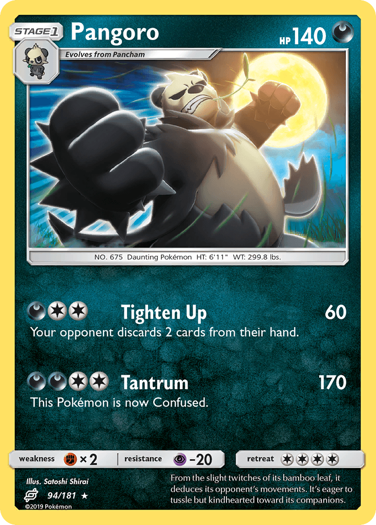 Pangoro: Team Up
