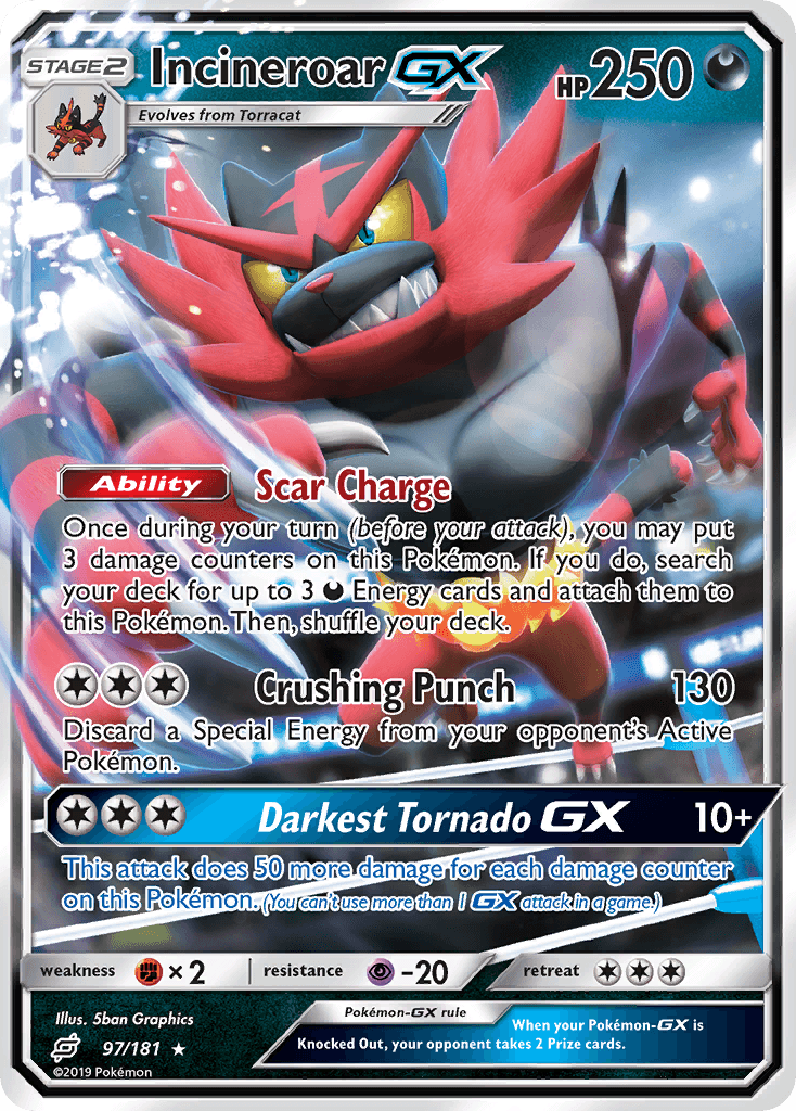 Incineroar-GX: Team Up