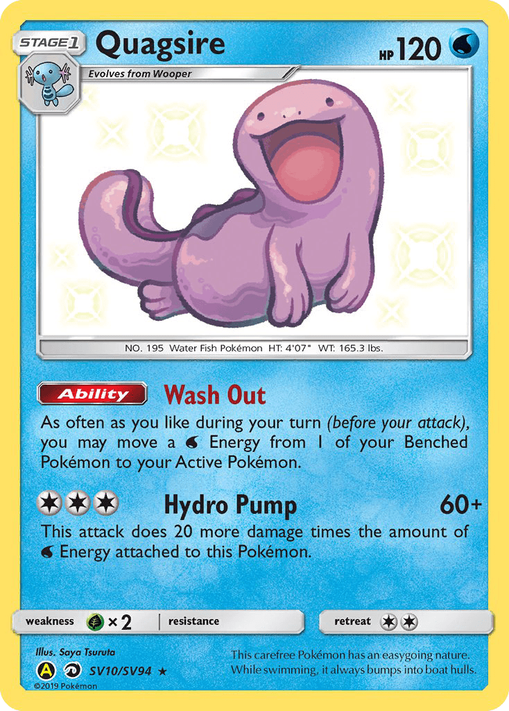 Quagsire: Hidden Fates Shiny Vault