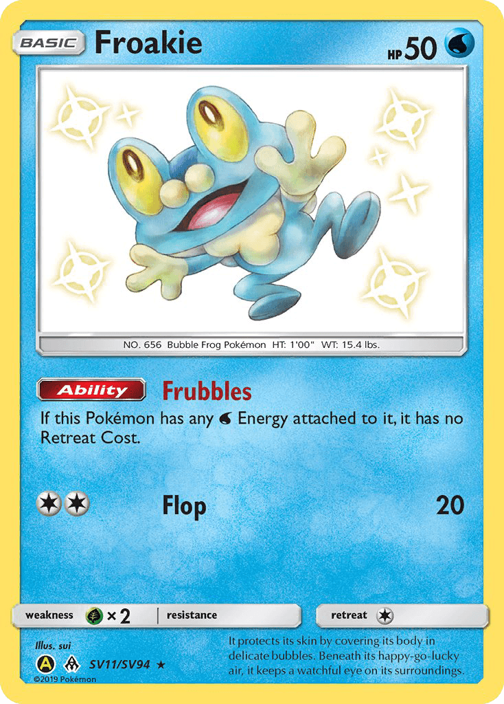 Froakie: Hidden Fates Shiny Vault