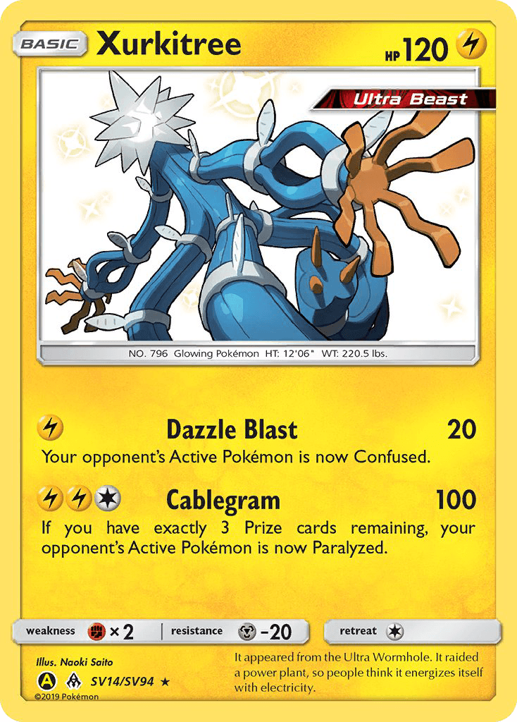 Xurkitree: Hidden Fates Shiny Vault