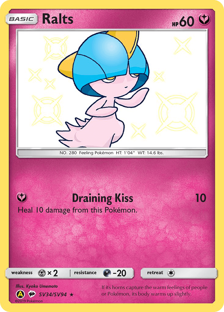 Ralts: Hidden Fates Shiny Vault