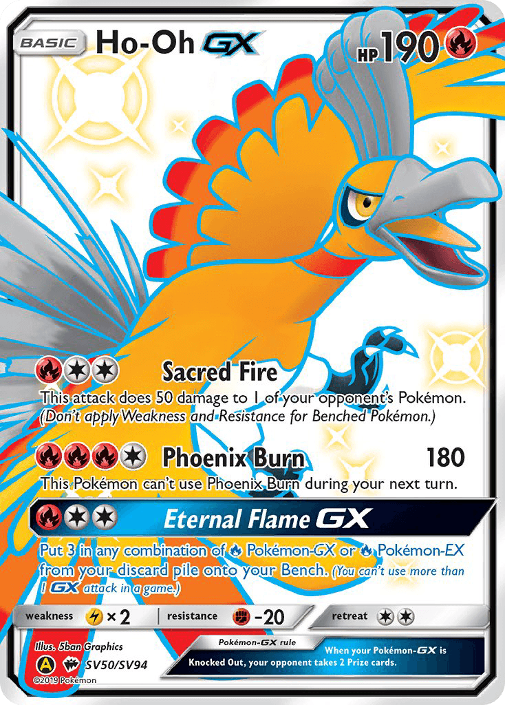 Ho-Oh-GX: Hidden Fates Shiny Vault