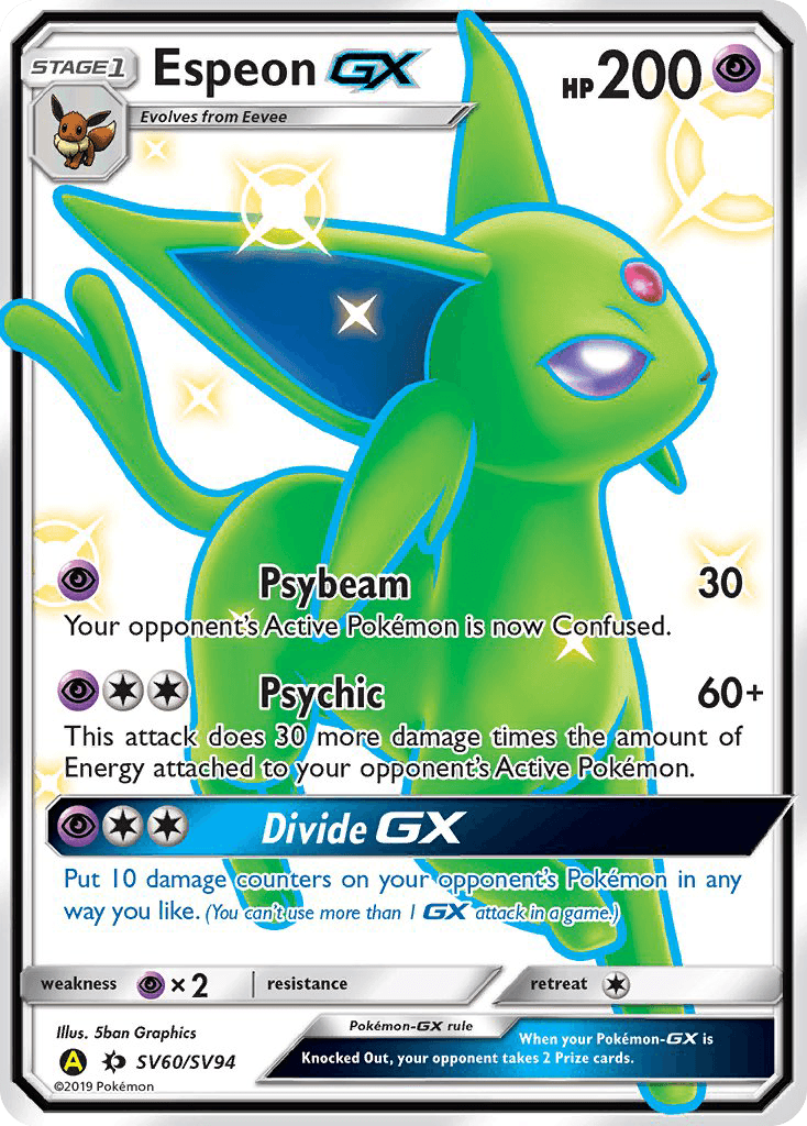 Espeon-GX: Hidden Fates Shiny Vault