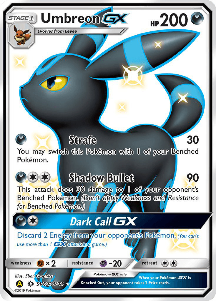 Umbreon-GX: Hidden Fates Shiny Vault