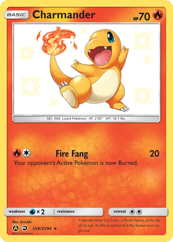 Charmander: Hidden Fates Shiny Vault