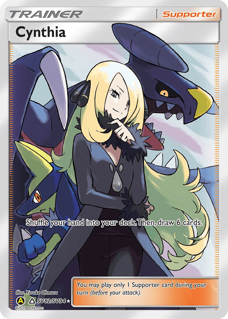 Cynthia: Hidden Fates Shiny Vault