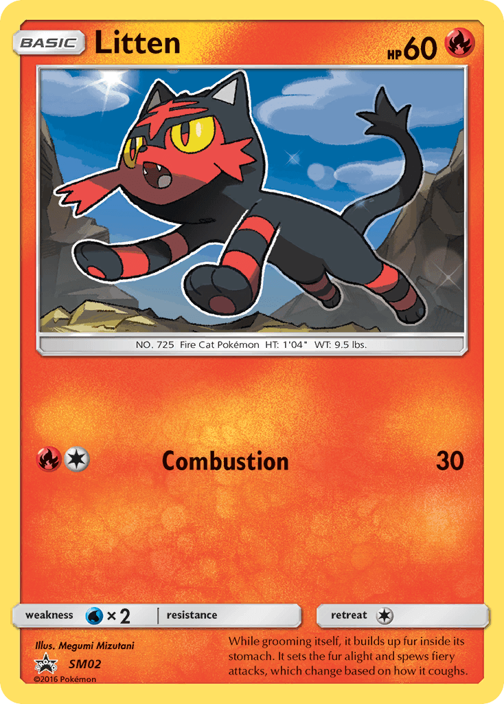 Litten: SM Black Star Promos