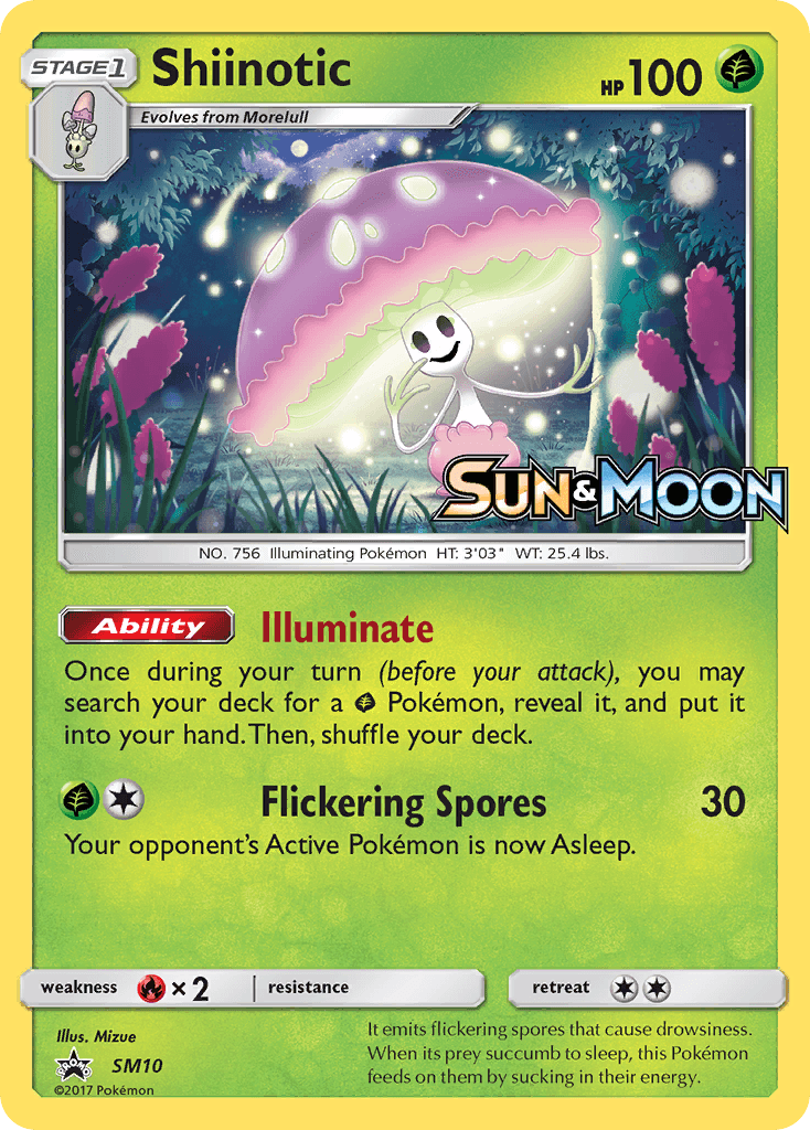 Shiinotic: SM Black Star Promos