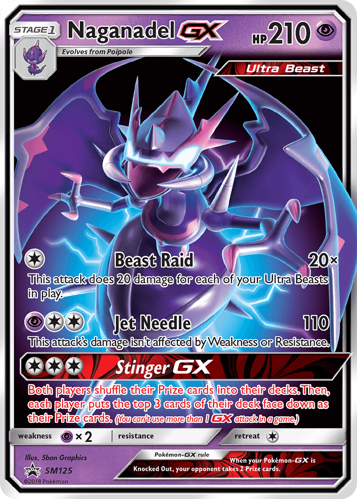 Naganadel-GX: SM Black Star Promos