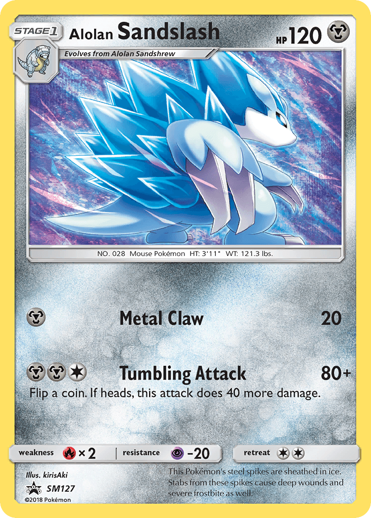 Alolan Sandslash: SM Black Star Promos