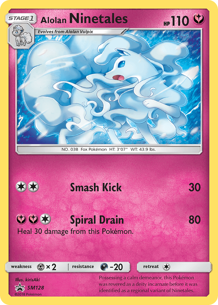 Alolan Ninetales: SM Black Star Promos