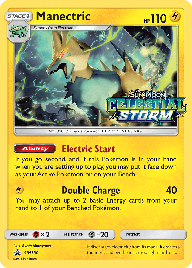 Manectric: SM Black Star Promos