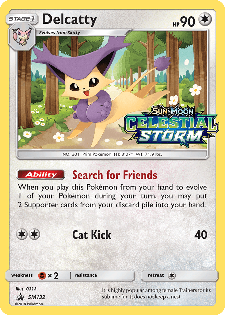 Delcatty: SM Black Star Promos