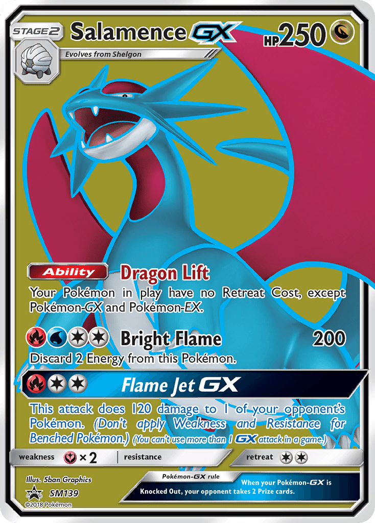 Salamence-GX: SM Black Star Promos