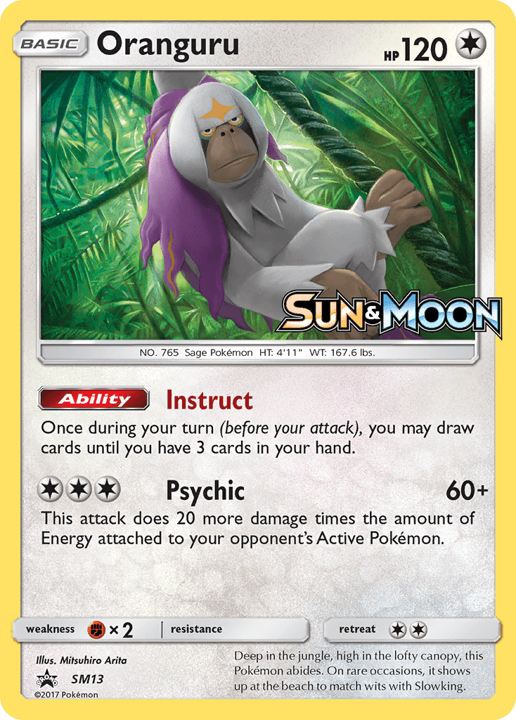 Oranguru: SM Black Star Promos
