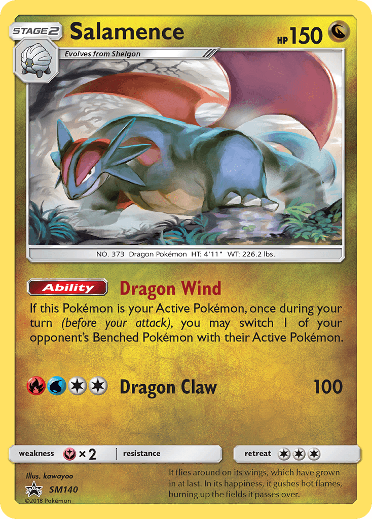 Salamence: SM Black Star Promos