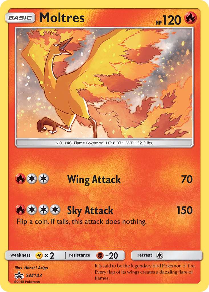 Moltres: SM Black Star Promos