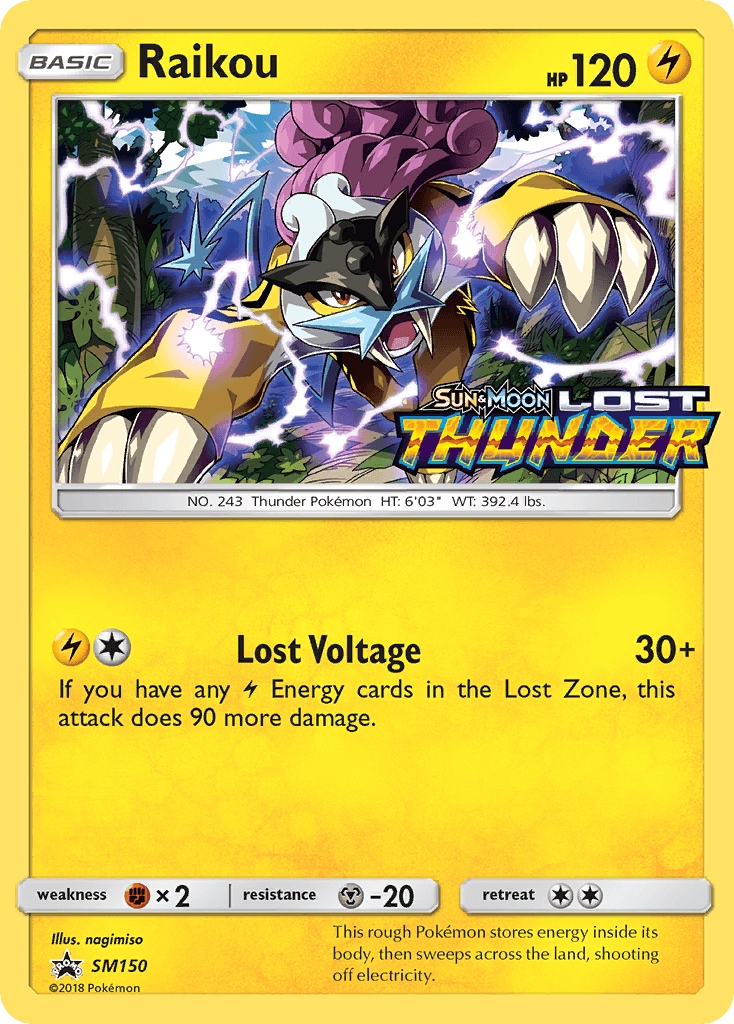 Raikou: SM Black Star Promos