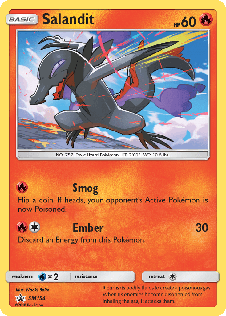 Salandit: SM Black Star Promos