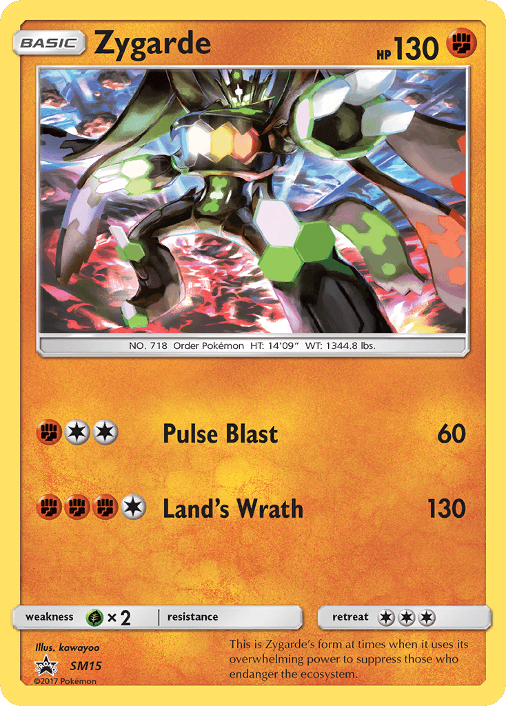 Zygarde: SM Black Star Promos