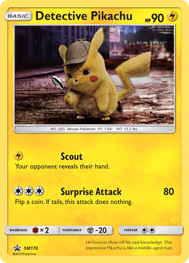 Detective Pikachu: SM Black Star Promos