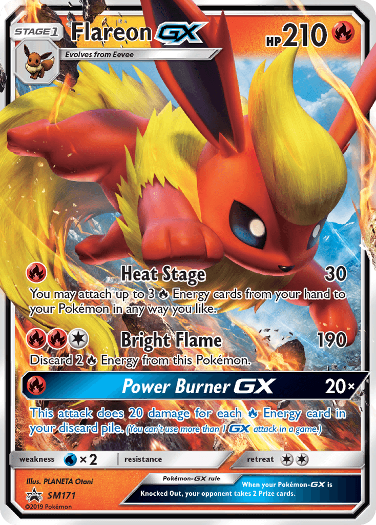Flareon-GX: SM Black Star Promos