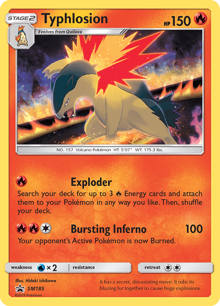 Typhlosion: SM Black Star Promos