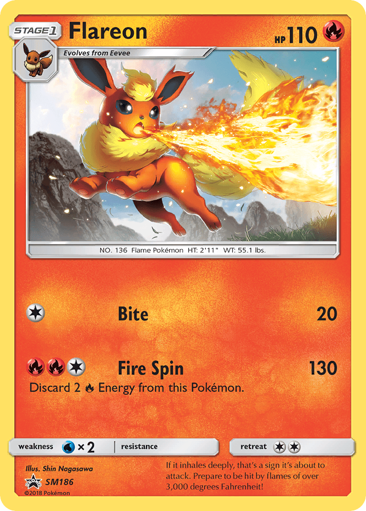 Flareon: SM Black Star Promos