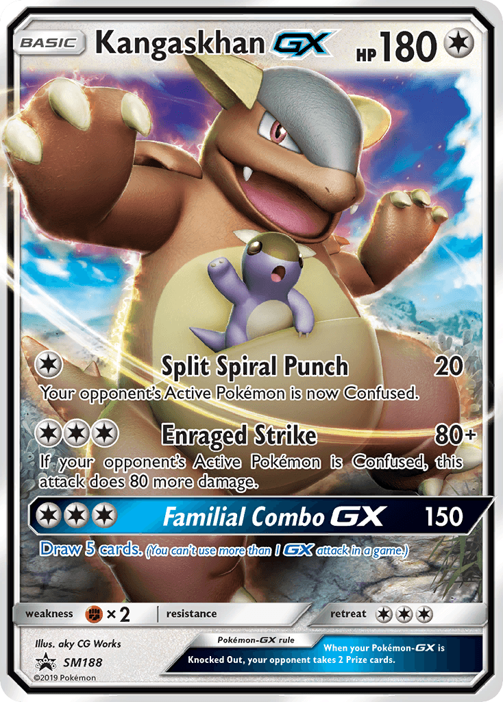 Kangaskhan-GX: SM Black Star Promos