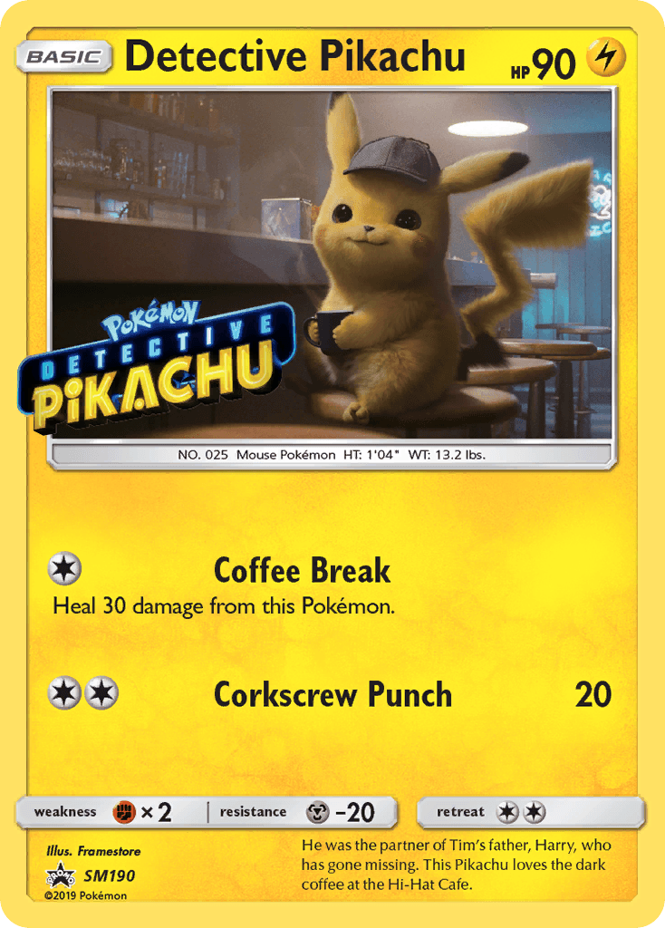 Detective Pikachu: SM Black Star Promos