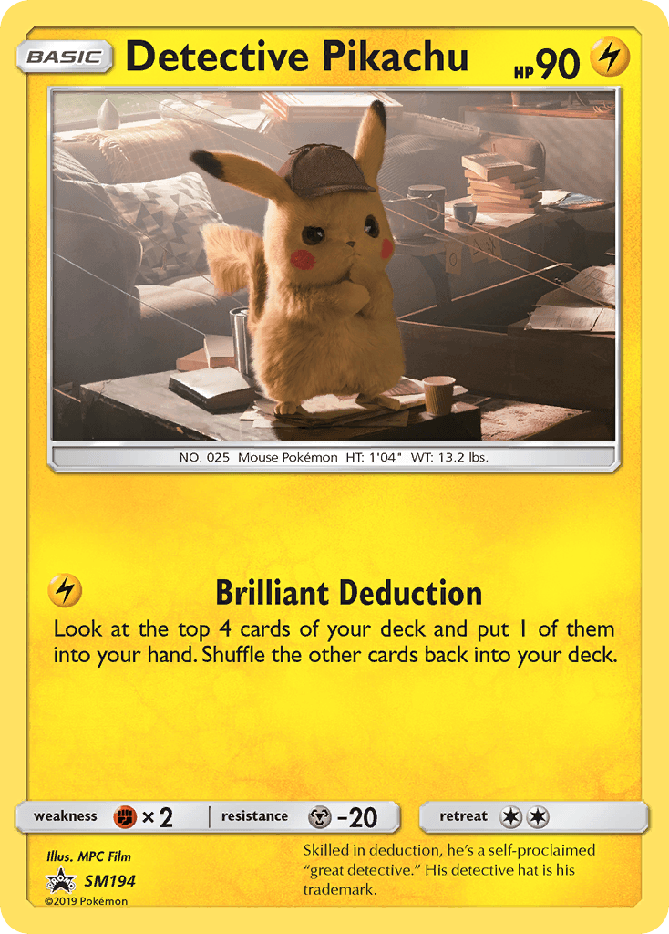 Detective Pikachu: SM Black Star Promos