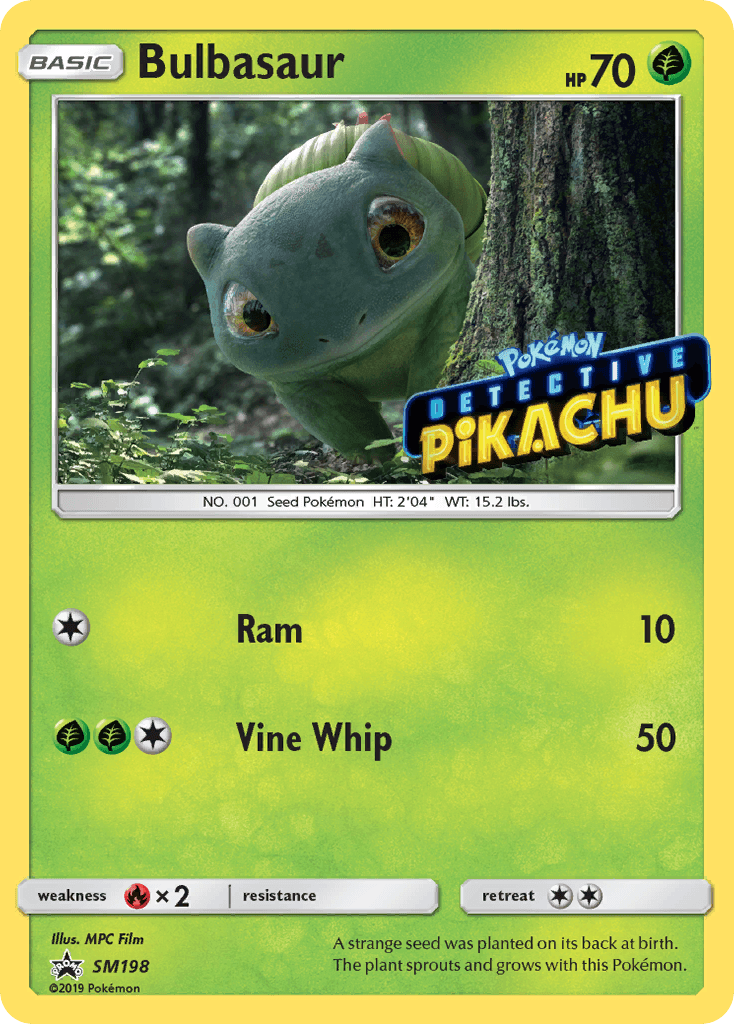 Bulbasaur: SM Black Star Promos