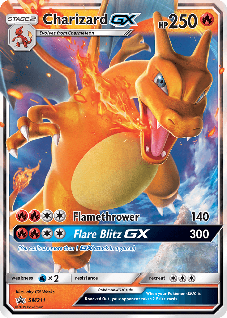 Charizard-GX: SM Black Star Promos