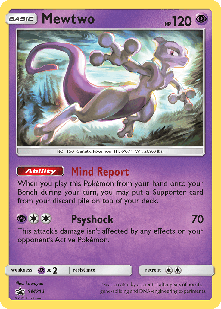 Mewtwo: SM Black Star Promos
