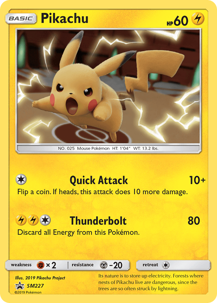 Pikachu: SM Black Star Promos