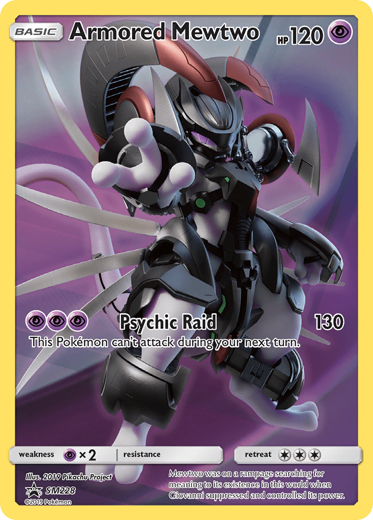 Armored Mewtwo: SM Black Star Promos