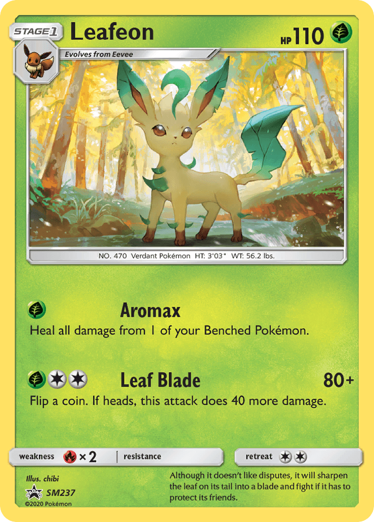 Leafeon: SM Black Star Promos