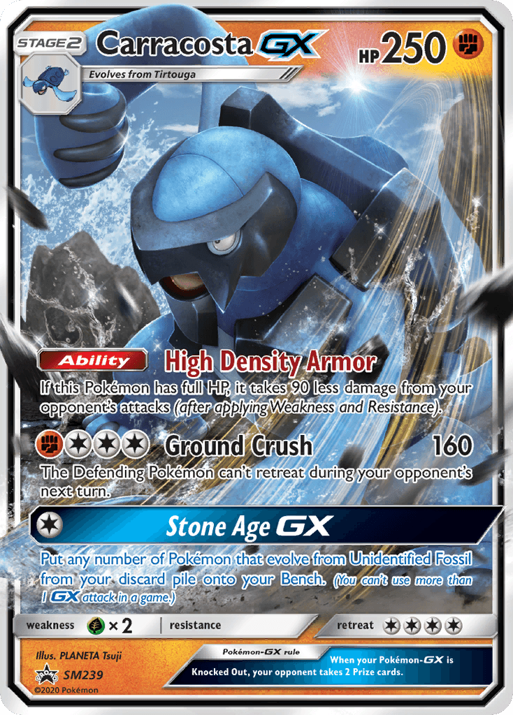 Carracosta-GX: SM Black Star Promos
