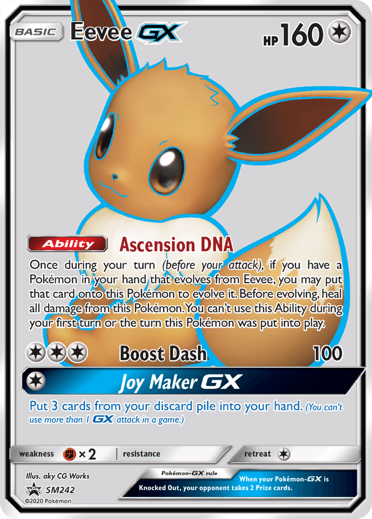 Eevee-GX: SM Black Star Promos